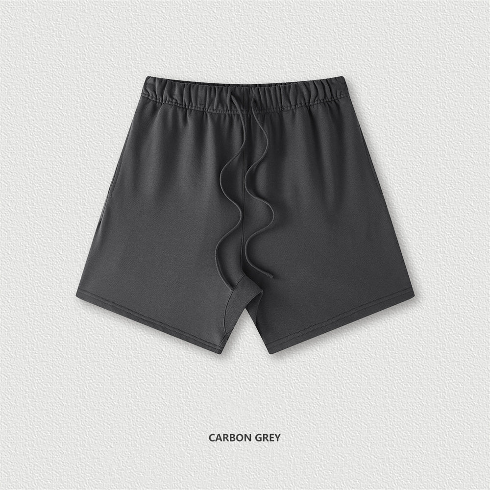 Men’s Loose Fit Solid Color Shorts – Casual Summer Beachwear