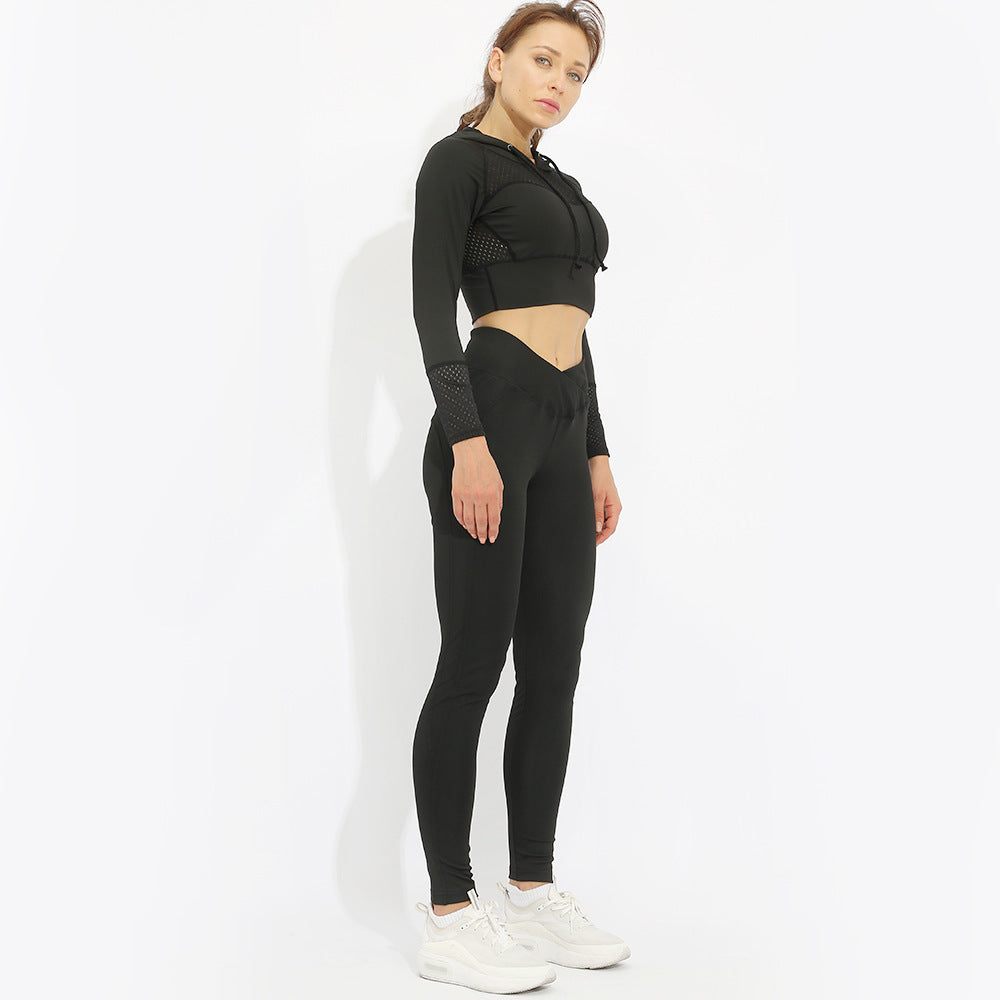 Women’s High Waist Running Leggings – Fitness Tight Sportswear Pants
