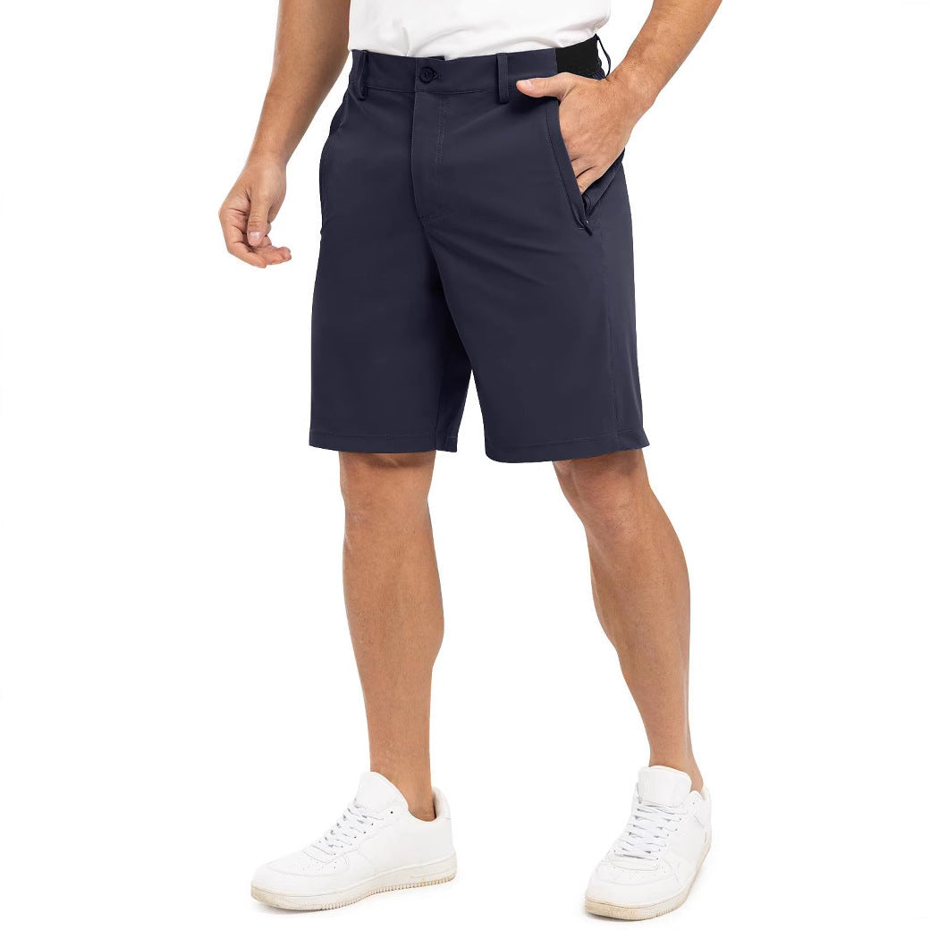 Men’s Casual Loose Fit Golf Shorts – Outdoor Sports Business Casual Wear