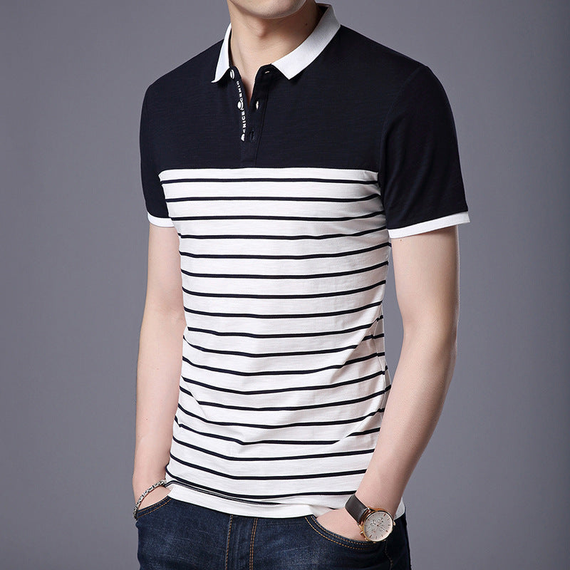 Men’s Classic Short Sleeve Polo Shirt – Casual Cotton Collared T-Shirt