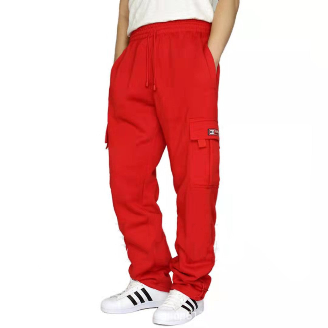 Men’s Stretch Jogger Sweatpants – Elastic Waist Drawstring Sports Pants for Casual Wear
