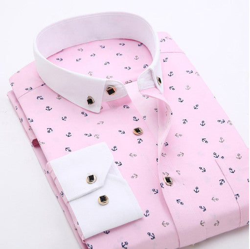 Men’s Hawaiian Style Floral Shirt – Vacation Summer Beachwear