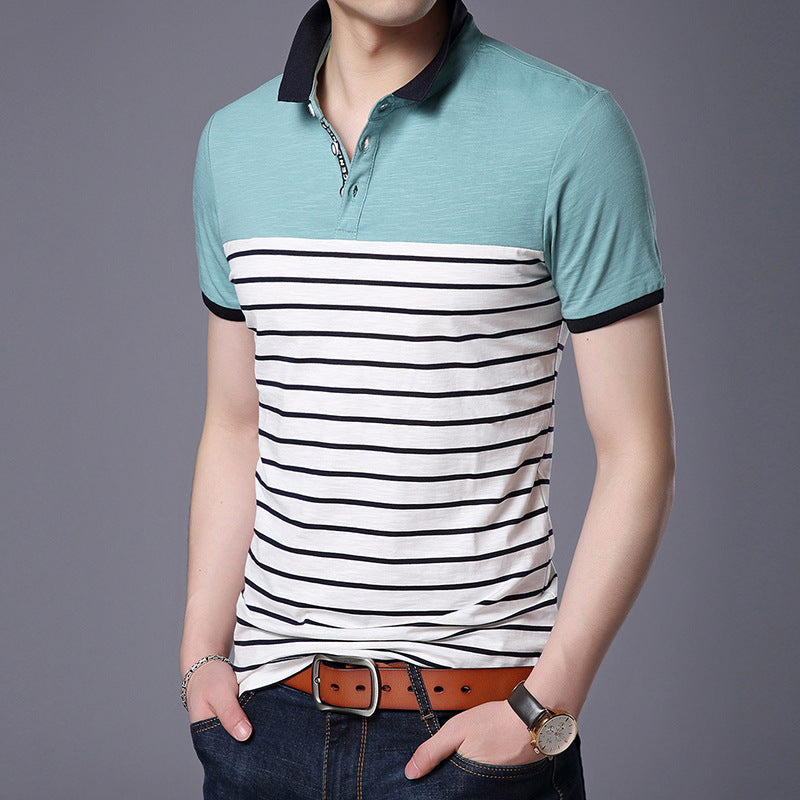 Men’s Classic Short Sleeve Polo Shirt – Casual Cotton Collared T-Shirt