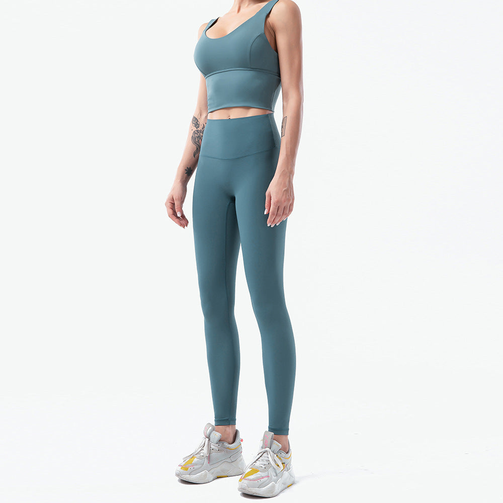 Women’s European & American Style Yoga Sportswear Vest – Breathable Workout Top