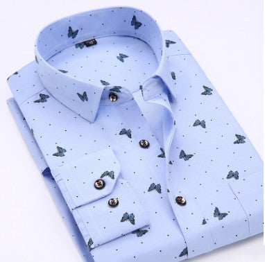 Men’s Hawaiian Style Floral Shirt – Vacation Summer Beachwear