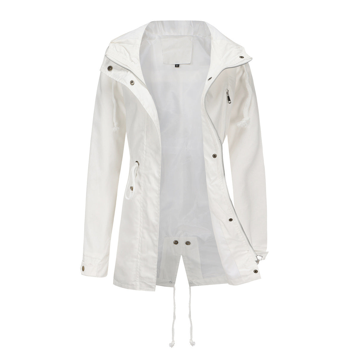 Women’s Oversized Cotton Anorak Coat – Loose Casual Jacket, Lightweight Spring/Fall Outerwear
