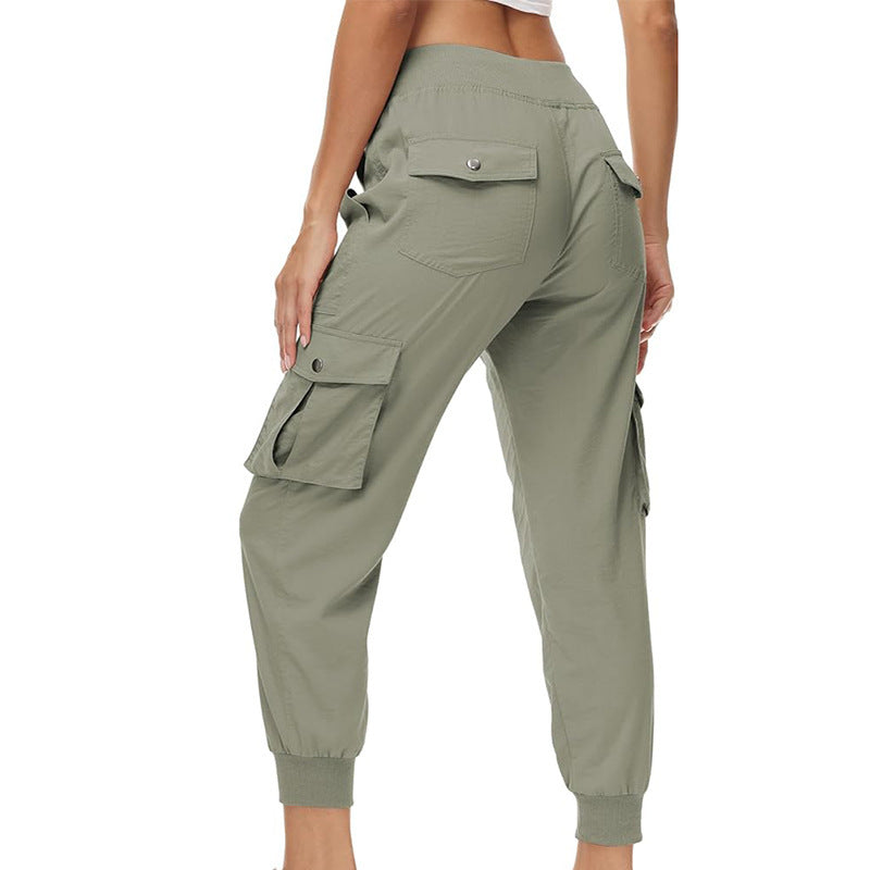 Lightweight Quick-Dry Cargo Pants – Travel & Leisure Climbing Outdoor Trousers