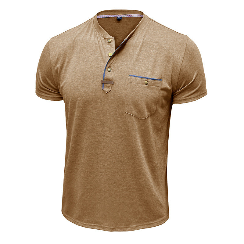 Men’s Casual Short-Sleeve T-Shirt – Classic Crew Neck Cotton Tee