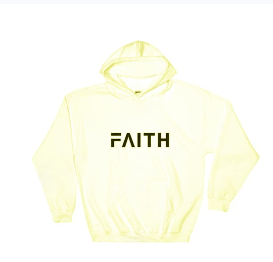Women’s Hoodie with Faith Letter Print – Cozy Casual Pullover Sweatshirt