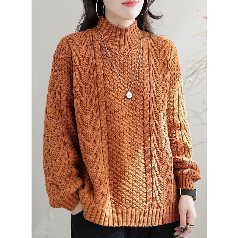 Women’s Fashion Sweater – Trendy Knit Pullover for Fall & Winter Outfits