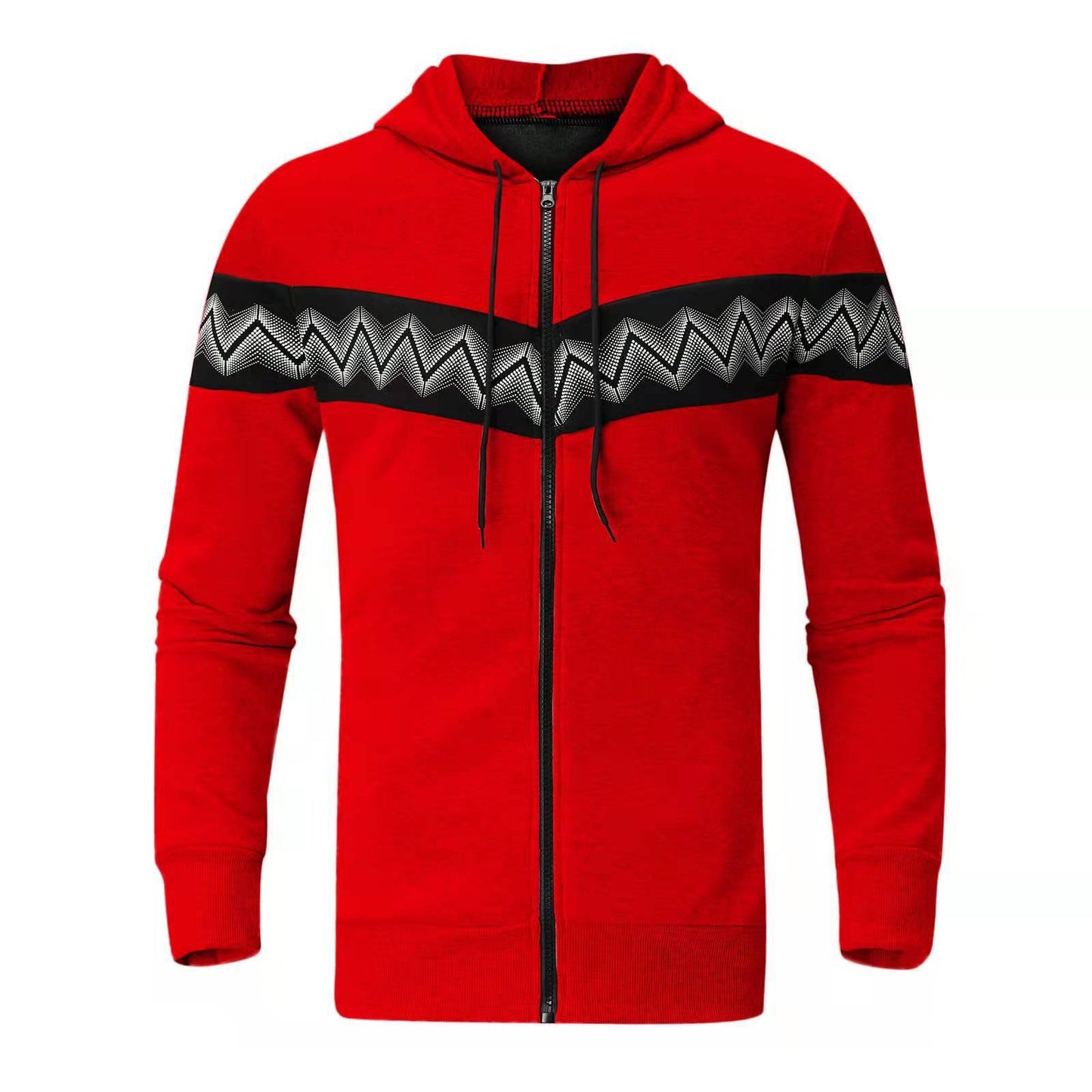 Men’s New Hooded Cardigan Sweater – Casual Sportswear Suit