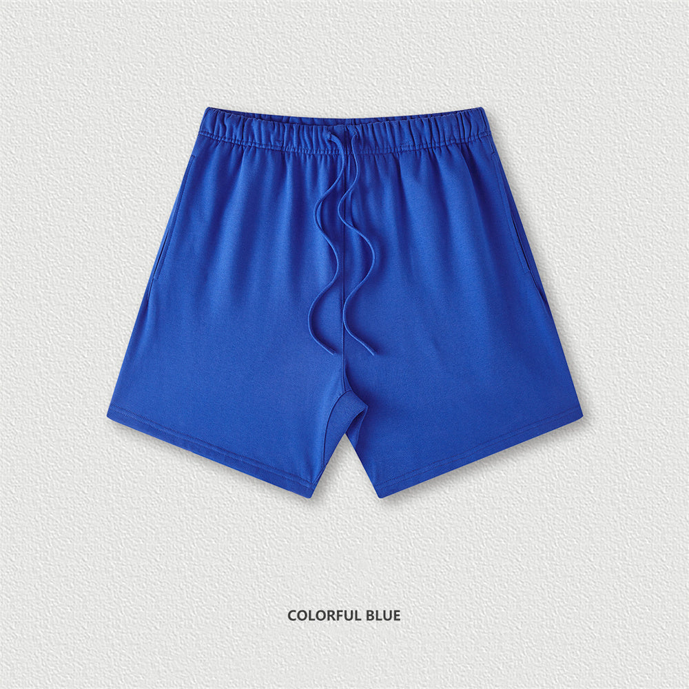 Men’s Loose Fit Solid Color Shorts – Casual Summer Beachwear