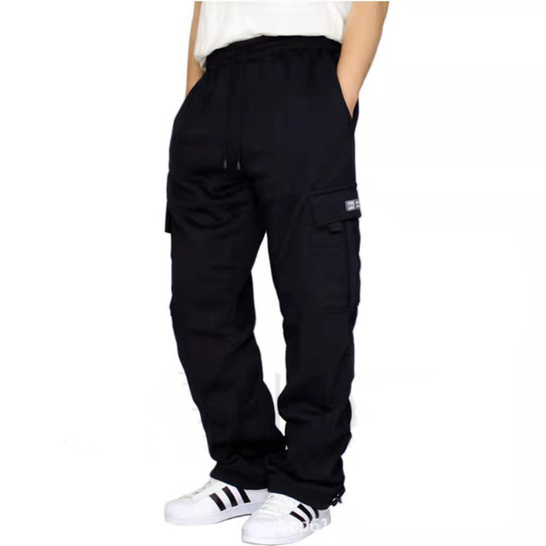 Men’s Stretch Jogger Sweatpants – Elastic Waist Drawstring Sports Pants for Casual Wear