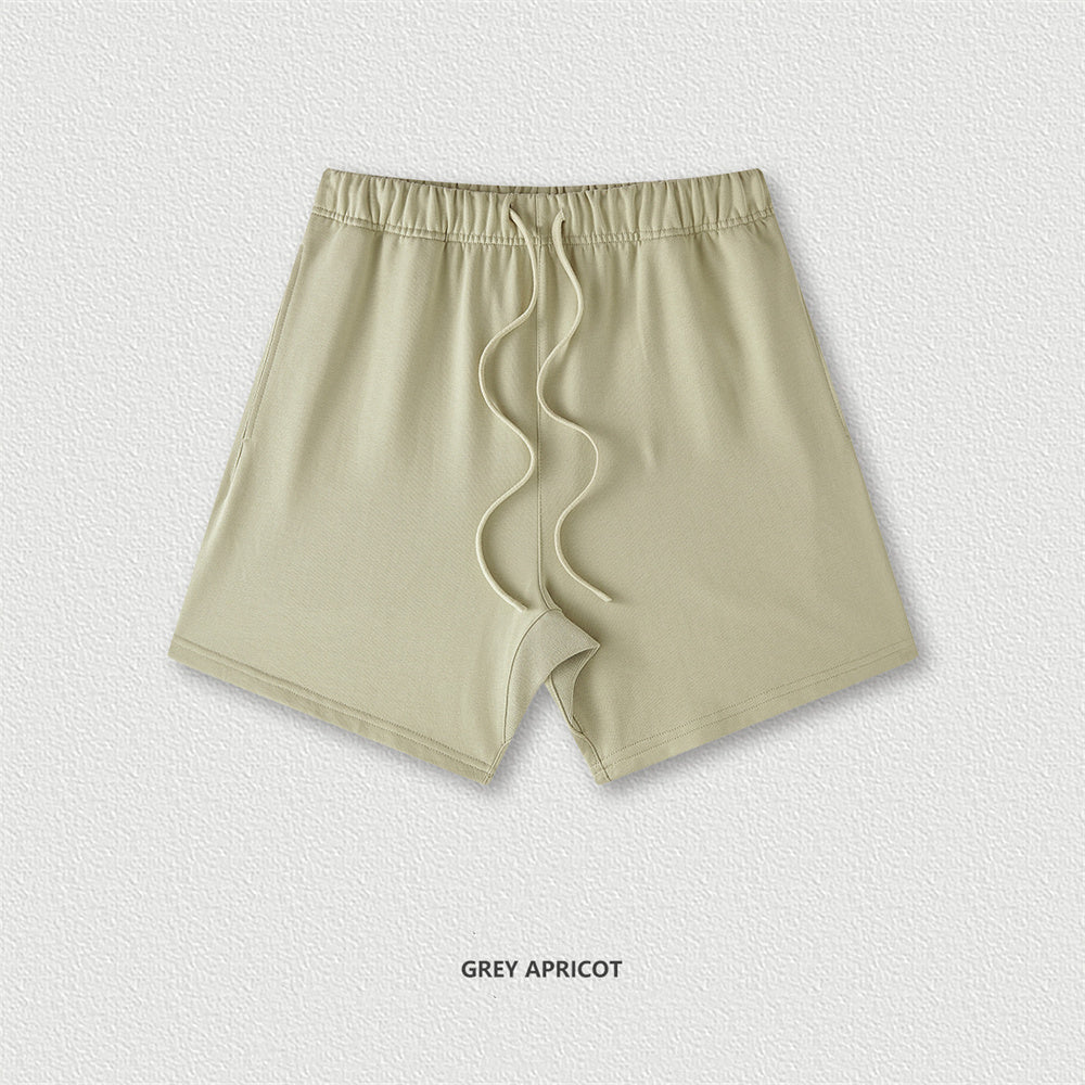 Men’s Loose Fit Solid Color Shorts – Casual Summer Beachwear