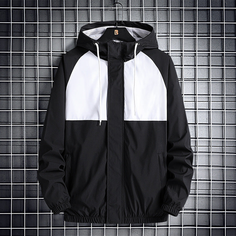 Men’s Windproof Sportswear Set – Training & Leisure Athletic Outfit for All-Weather Comfort