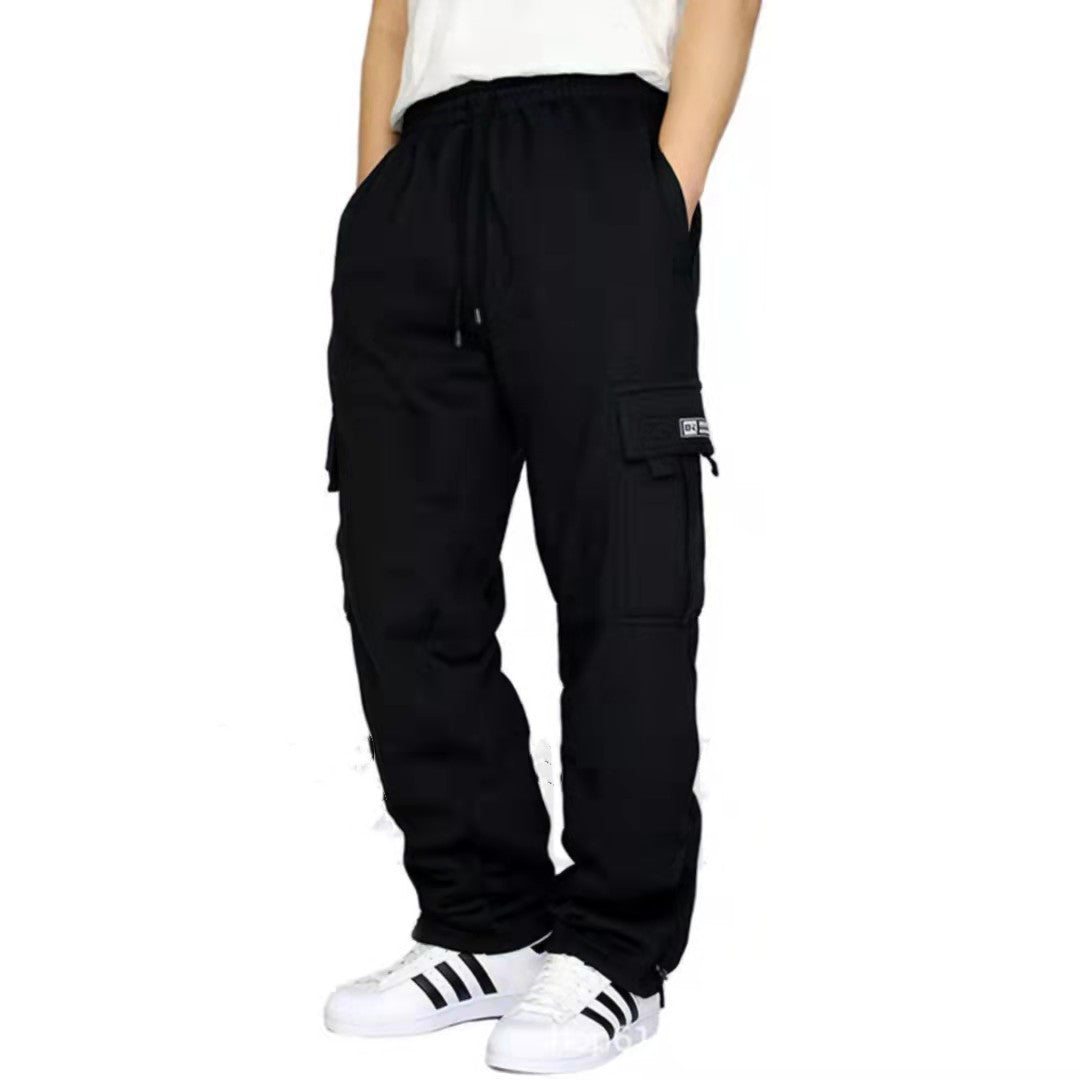 Men’s Stretch Jogger Sweatpants – Elastic Waist Drawstring Sports Pants for Casual Wear