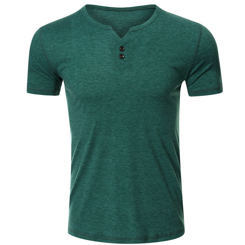 Men’s European & American Style T-Shirt – Classic American Casual Top