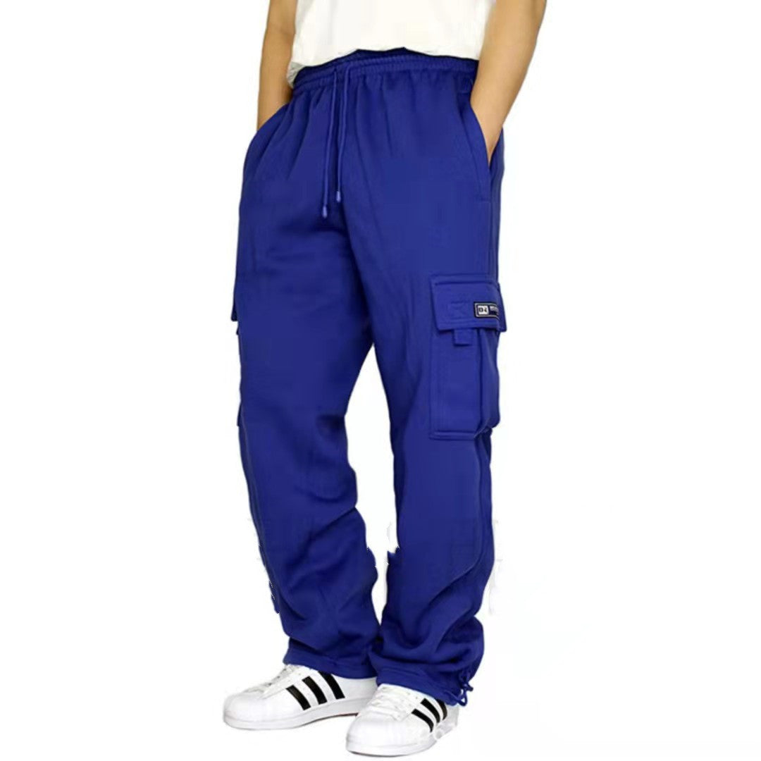 Men’s Stretch Jogger Sweatpants – Elastic Waist Drawstring Sports Pants for Casual Wear