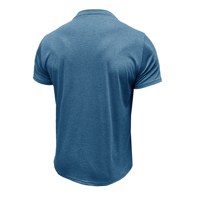 Men’s Casual Short-Sleeve T-Shirt – Classic Crew Neck Cotton Tee