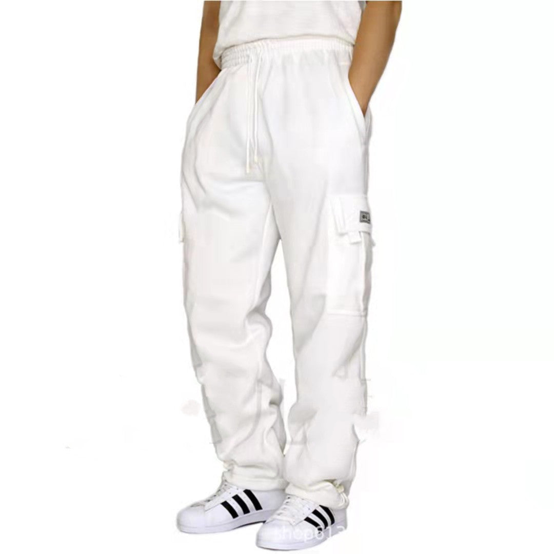 Men’s Stretch Jogger Sweatpants – Elastic Waist Drawstring Sports Pants for Casual Wear