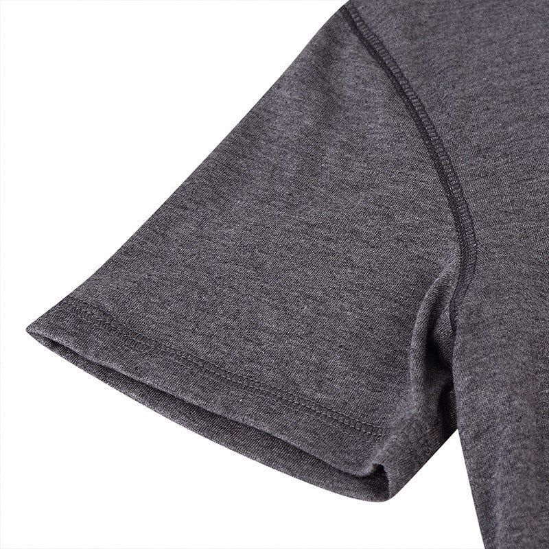 Men’s European & American Style T-Shirt – Classic American Casual Top