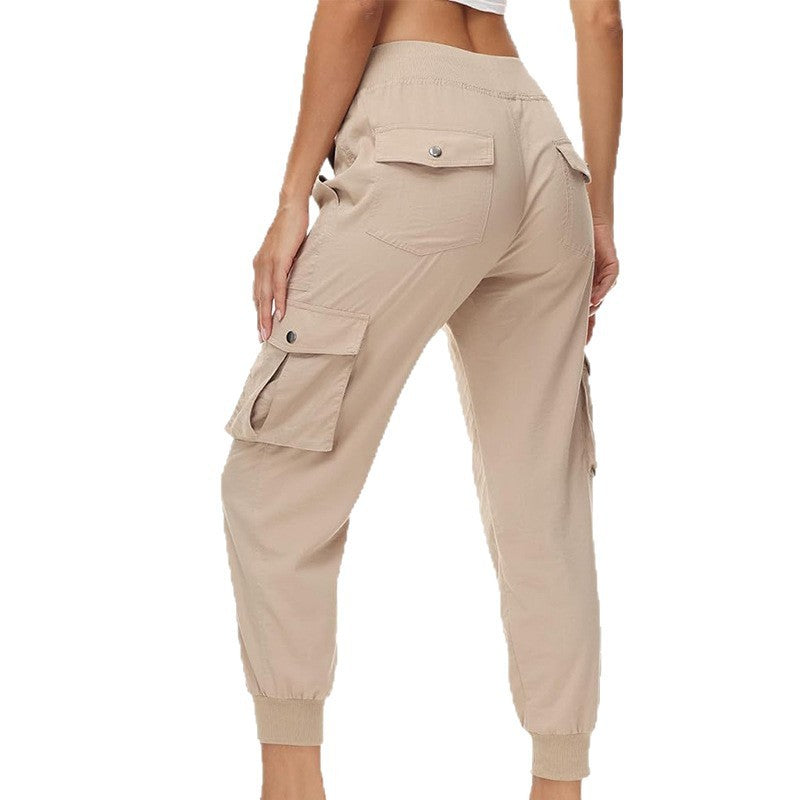 Lightweight Quick-Dry Cargo Pants – Travel & Leisure Climbing Outdoor Trousers