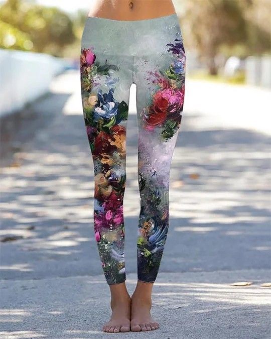 Women’s Casual All-Match Trendy Yoga Pants – Comfortable Activewear Leggings