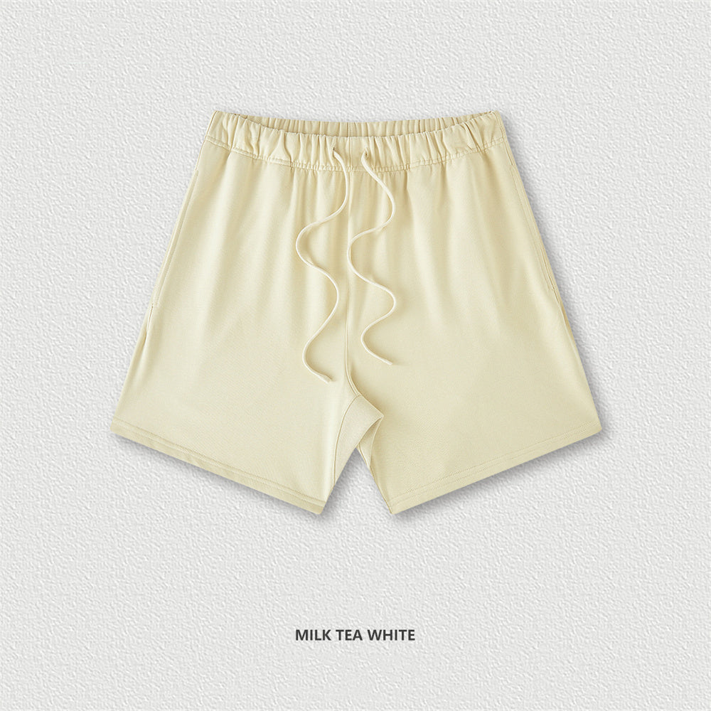 Men’s Loose Fit Solid Color Shorts – Casual Summer Beachwear