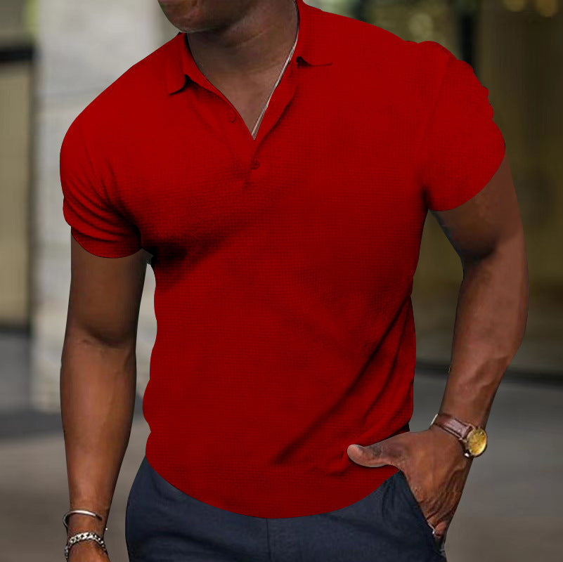 Men’s Slim Fit Fitness T-Shirt – Multi-Color Short Sleeve Sports Tee for Summer