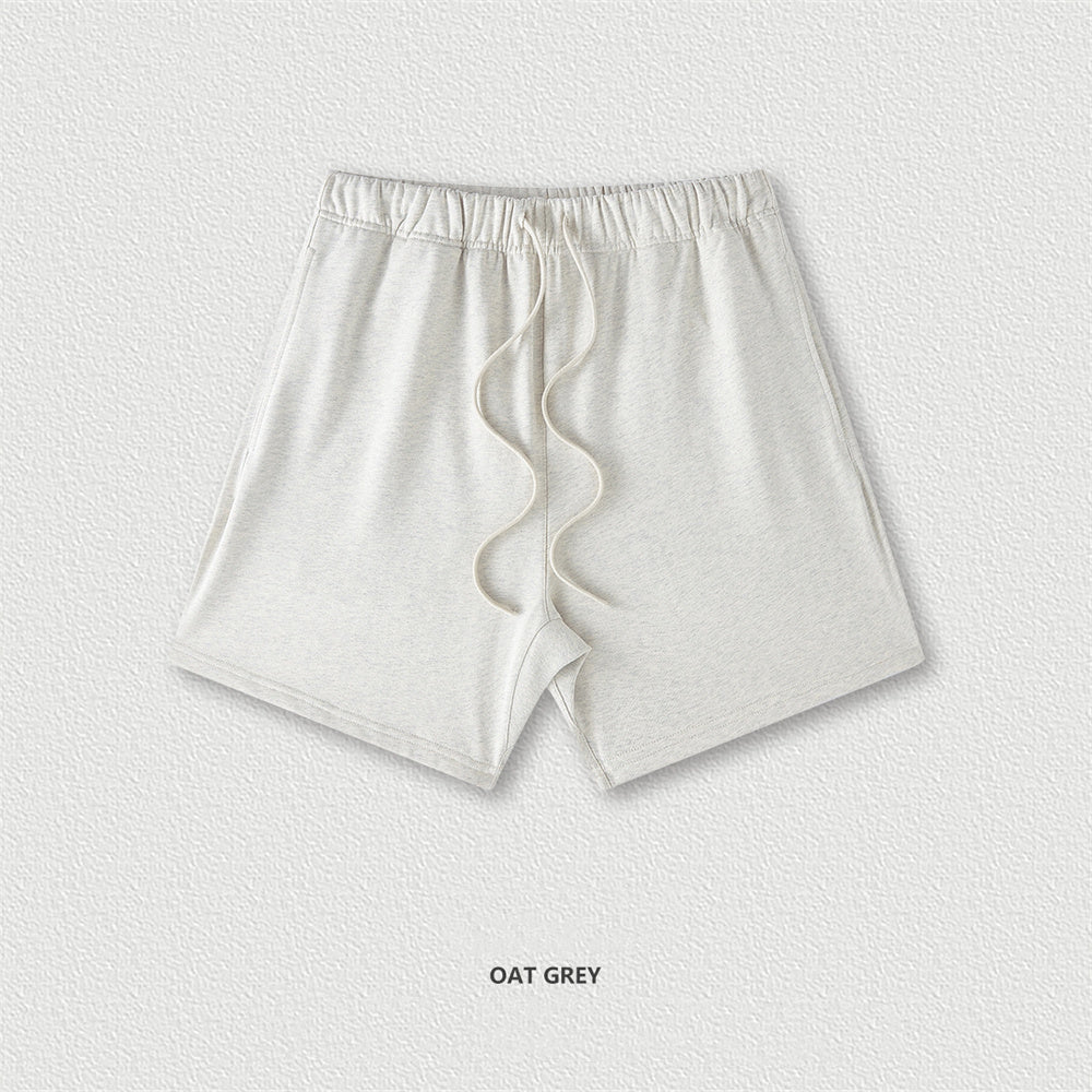 Men’s Loose Fit Solid Color Shorts – Casual Summer Beachwear