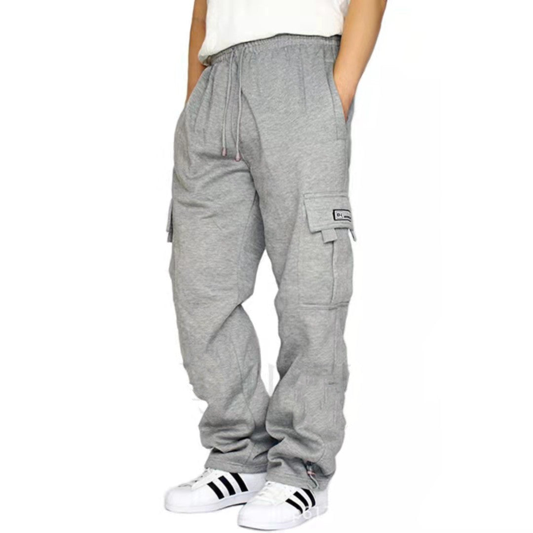 Men’s Stretch Jogger Sweatpants – Elastic Waist Drawstring Sports Pants for Casual Wear