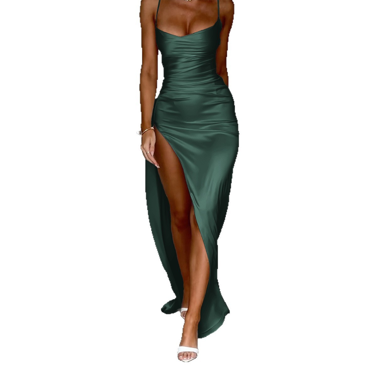 European & American Style Women’s Strap Dress – Sleeveless Summer Casual Dress, Trendy Fashion Clothing