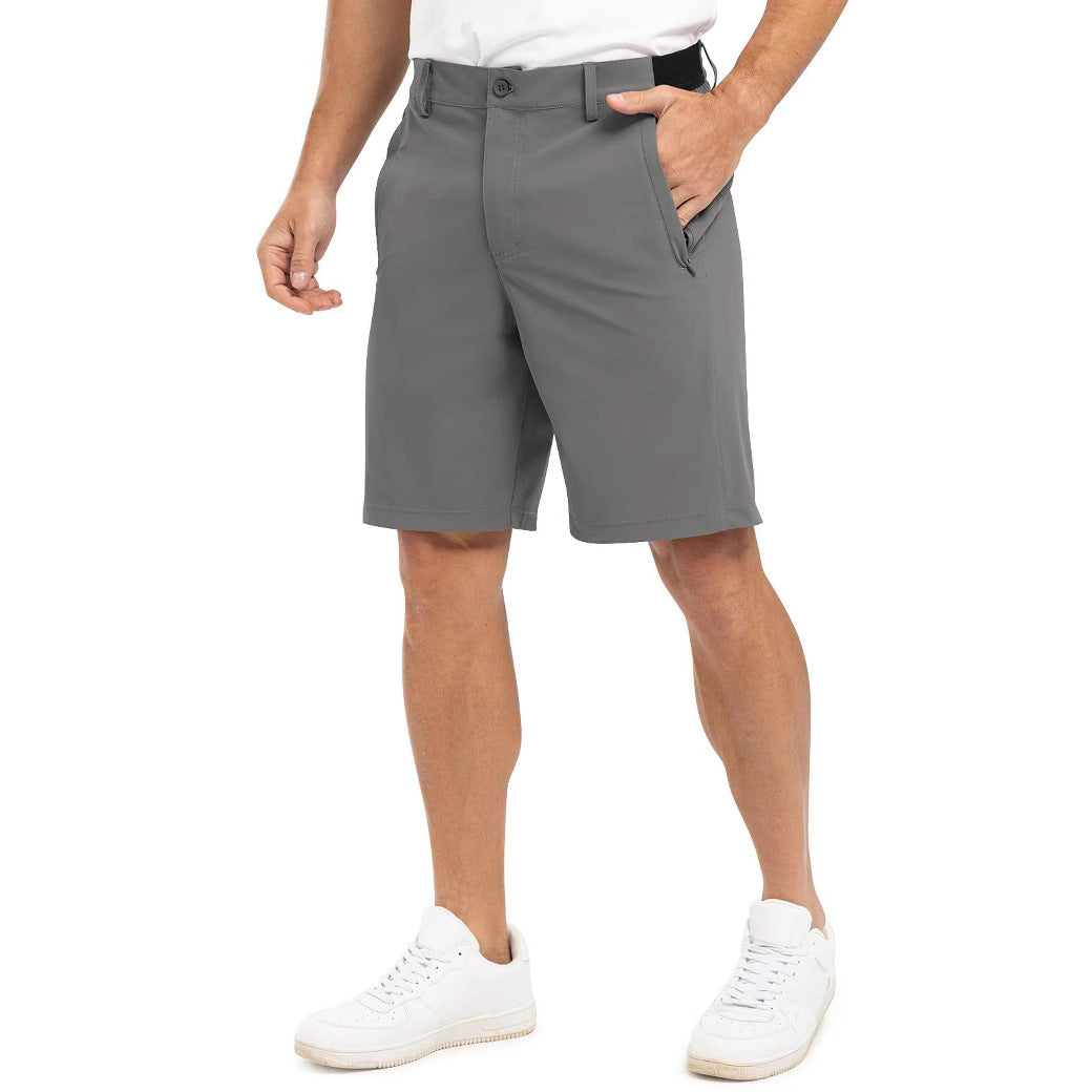Men’s Casual Loose Fit Golf Shorts – Outdoor Sports Business Casual Wear