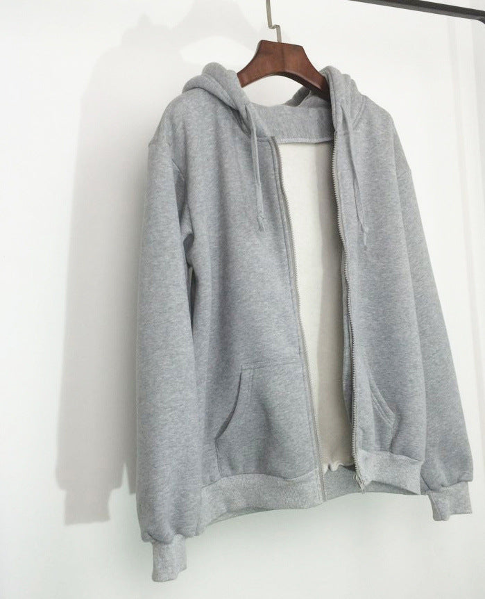Women’s Padded Winter Hoodie – Long Sleeve Hooded Sweater Jacket for Cold Weather