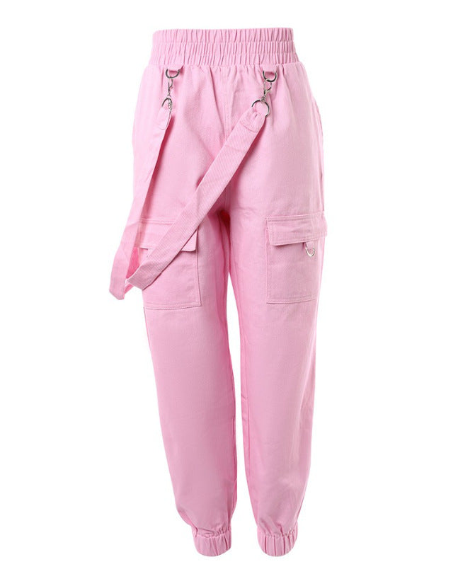 Women’s Slim-Fit Casual Lightweight Overalls – Thin Summer Jumpsuit