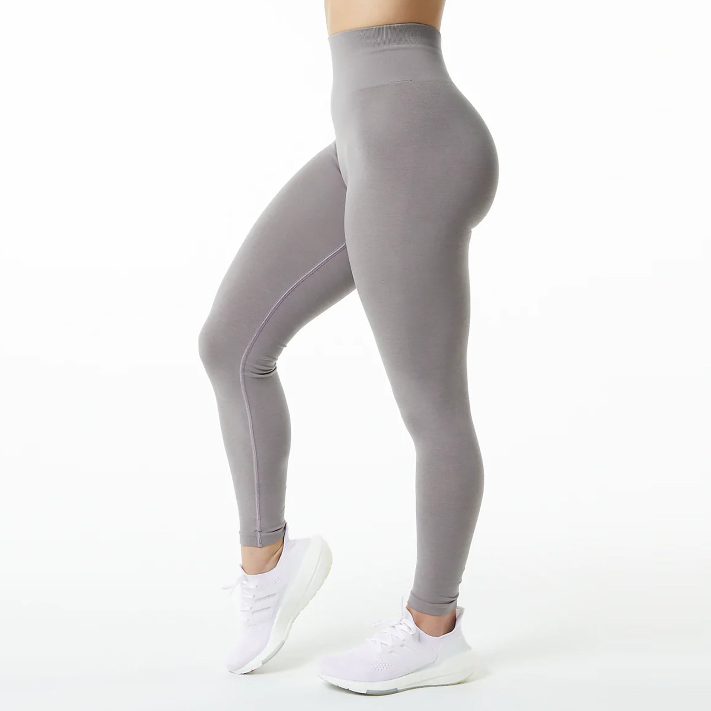 Women’s Honey Peach Elastic Yoga Pants – High Waist Stretch Fitness Leggings