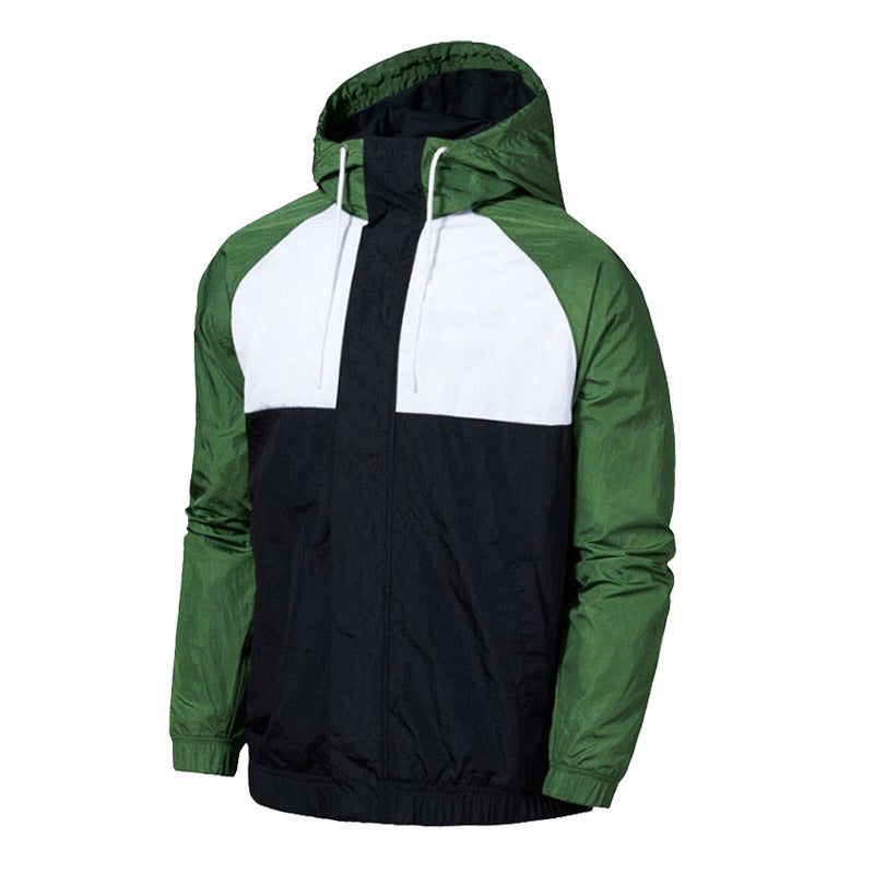 Men’s Windproof Sportswear Set – Training & Leisure Athletic Outfit for All-Weather Comfort