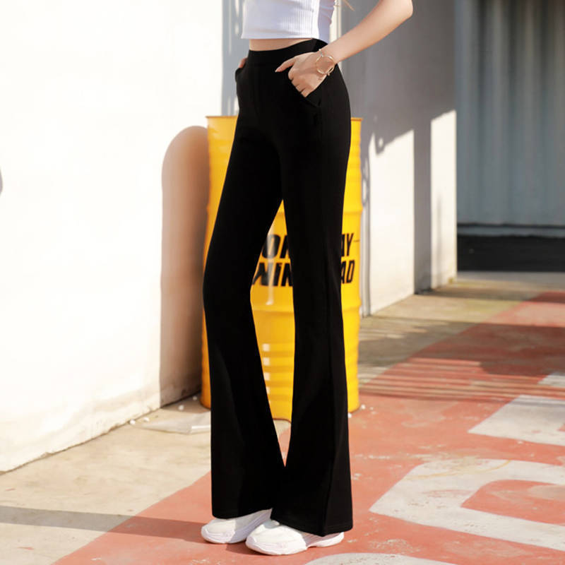 Women’s High Waist Flared Pants – Fashion Casual Wide-Leg Trousers, Comfortable Everyday Wear