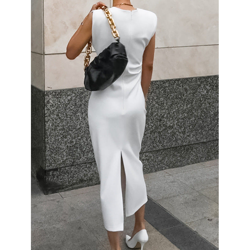 Women’s Slim-Fit High-Grade Split Dress – Elegant Formal Evening Gown