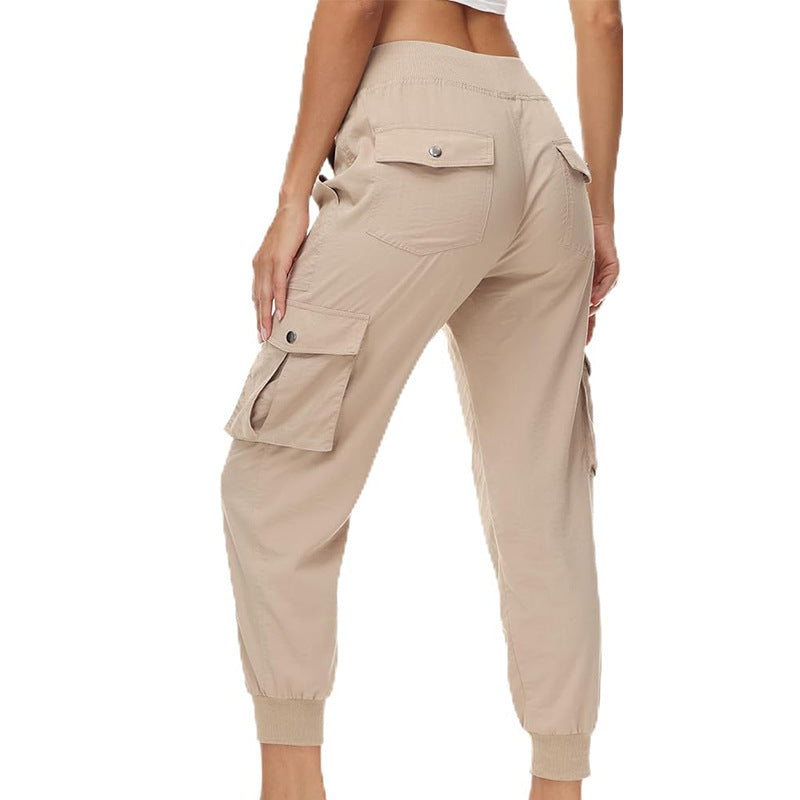 Lightweight Quick-Dry Cargo Pants – Travel & Leisure Climbing Outdoor Trousers