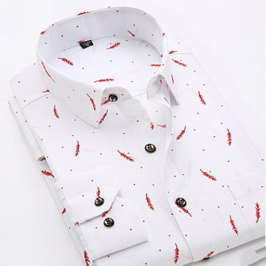 Men’s Hawaiian Style Floral Shirt – Vacation Summer Beachwear