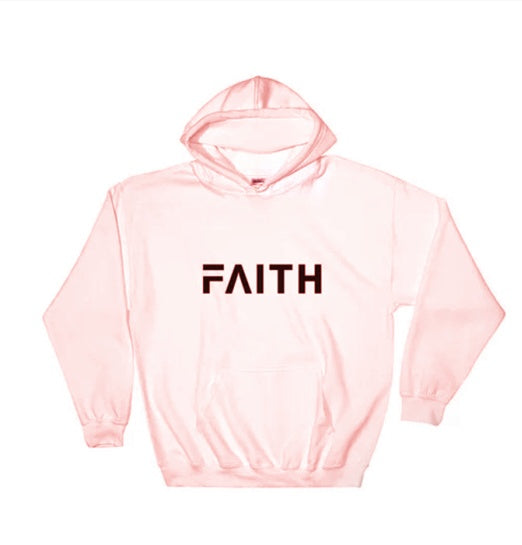 Women’s Hoodie with Faith Letter Print – Cozy Casual Pullover Sweatshirt