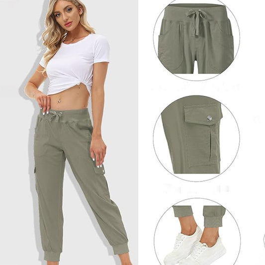 Lightweight Quick-Dry Cargo Pants – Travel & Leisure Climbing Outdoor Trousers