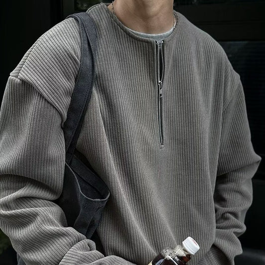 Men’s Solid Color Spring Base Layer Top – Lightweight Long Sleeve Undershirt