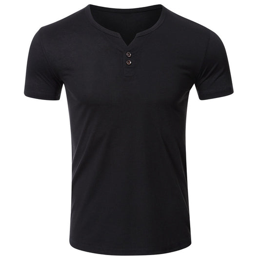 Men’s European & American Style T-Shirt – Classic American Casual Top