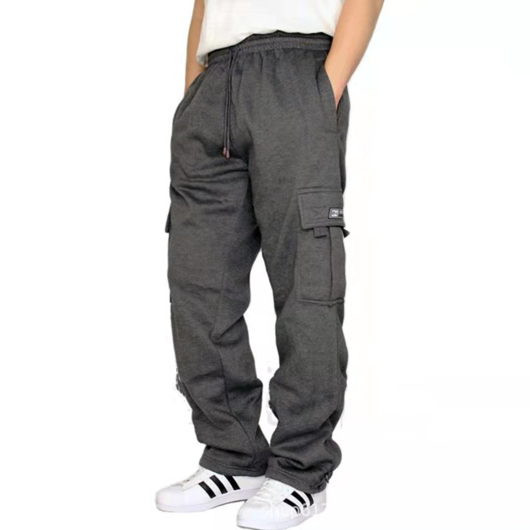 Men’s Stretch Jogger Sweatpants – Elastic Waist Drawstring Sports Pants for Casual Wear